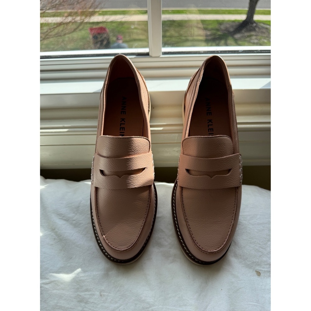 Anne Klein Emmylou Loafers Blush Size 8 Like New - Picture 7 of 16